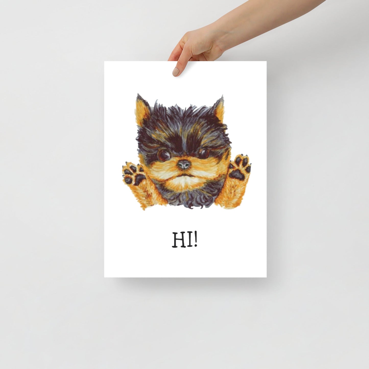 Corgie Puppy Poster Print without Frame Indie Darling Design
