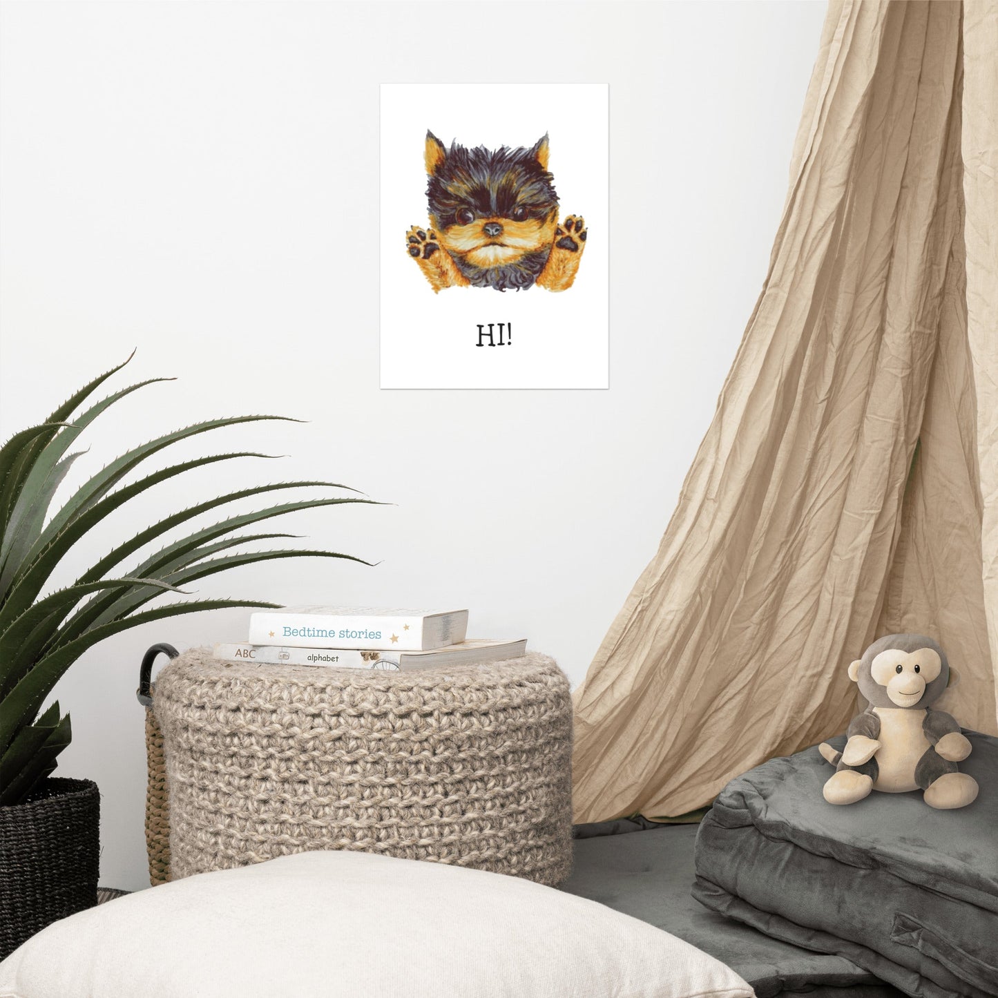 Corgie Puppy Poster Print without Frame Indie Darling Design