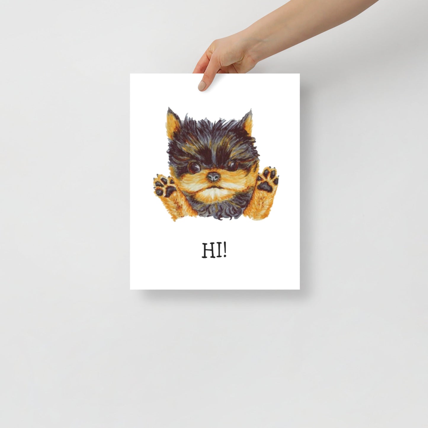 Corgie Puppy Poster Print without Frame Indie Darling Design
