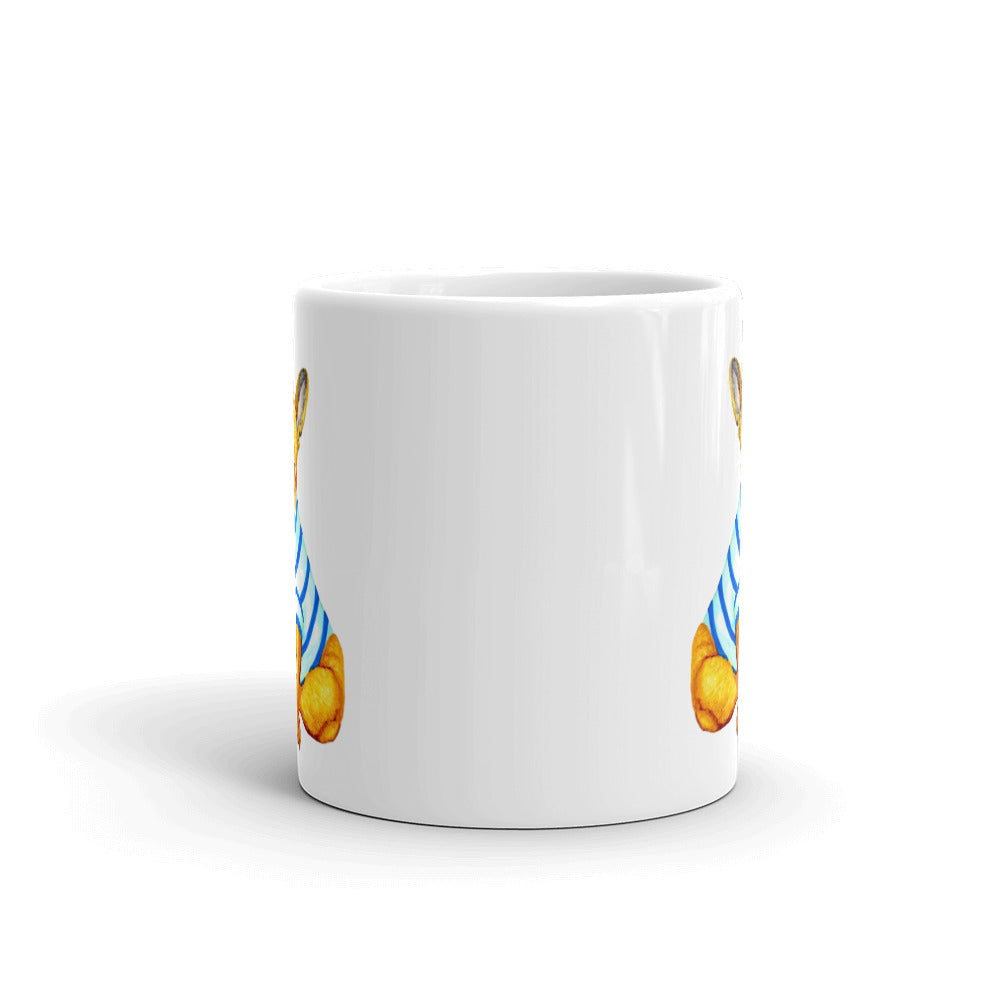 French Bulldog White Glossy Mug Mugs Indie Darling Design