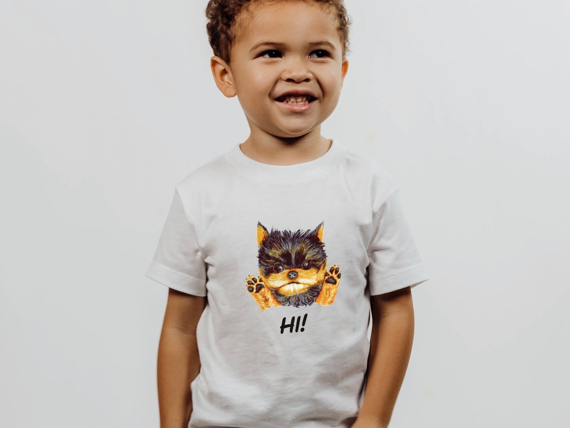 Corgie Puppy Toddler Short Sleeve Tee T-shirt Indie Darling Design 